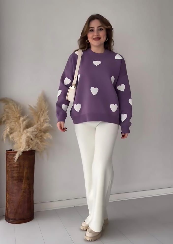 Heart Fleece 2pc Suit ✨❤️