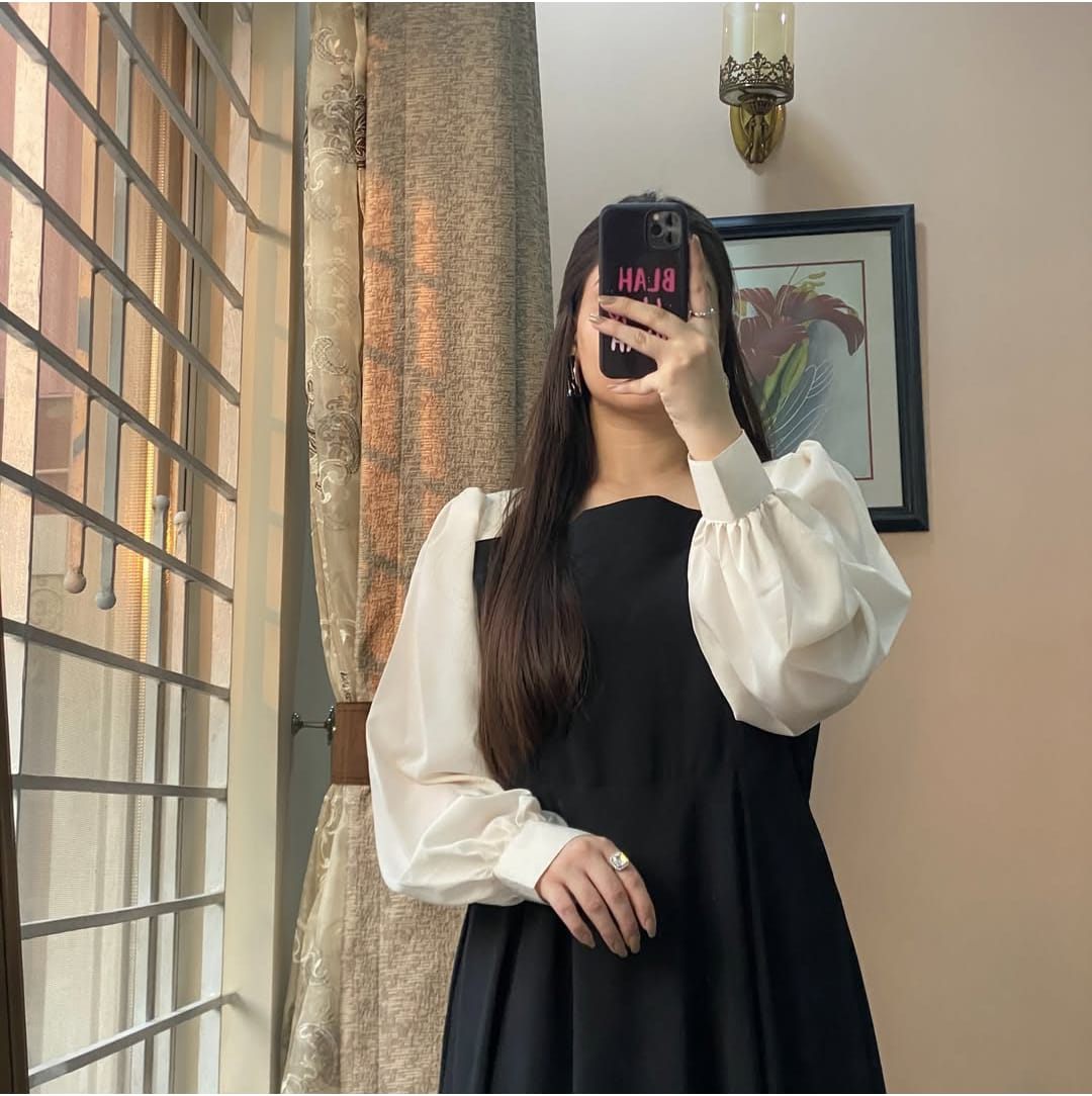 Black White Elegant Maxi 🌙